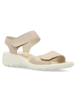 Outlet IMAC Sandalia piel confort velcro mujer