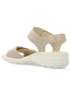 Outlet IMAC Sandalia piel confort velcro mujer