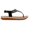 Clearance INBLU Sandalia esclava pedrería mujer