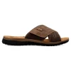 Fashion INBLU Sandalia pala cruzada ajustable hombre