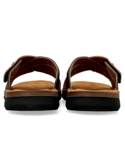 Fashion INBLU Sandalia pala cruzada ajustable hombre