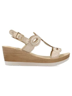 Online INBLU Sandalia pedrería confort mujer
