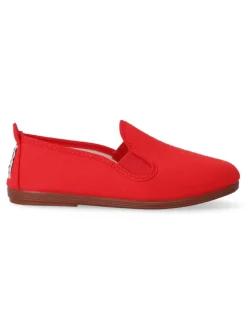 Sale JAVER Zapatilla lona Kung-Fu elástico. JAV 55 ROJO