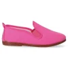 Fashion JAVER Zapatilla lona Kung-Fu elástico. JAV 55 FUXIA
