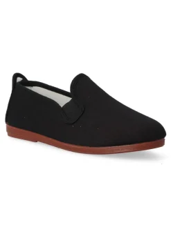 Online JAVER Zapatilla lona Kung-Fu elástico. JAV 55 NEGRO