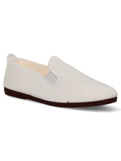 Online JAVER Zapatilla lona Kung-Fu elástico. JAV 55 BLANCO