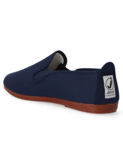 Online JAVER Zapatilla lona Kung-Fu elástico. JAV 55 MARINO