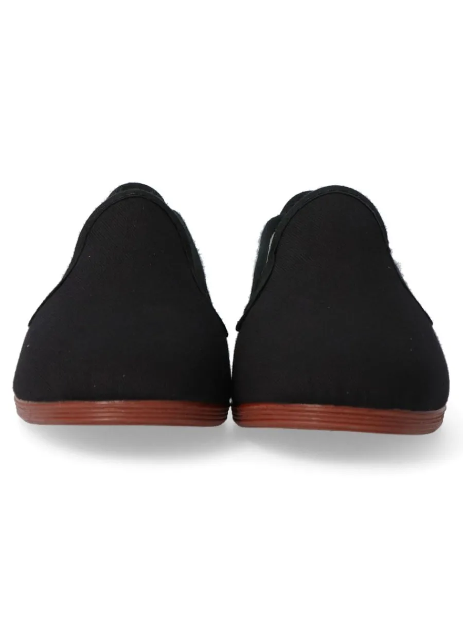 Online JAVER Zapatilla lona Kung-Fu elástico. JAV 55 NEGRO