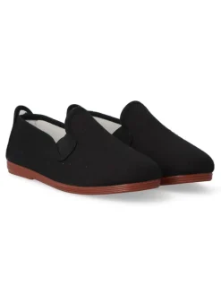 Online JAVER Zapatilla lona Kung-Fu elástico. JAV 55 NEGRO