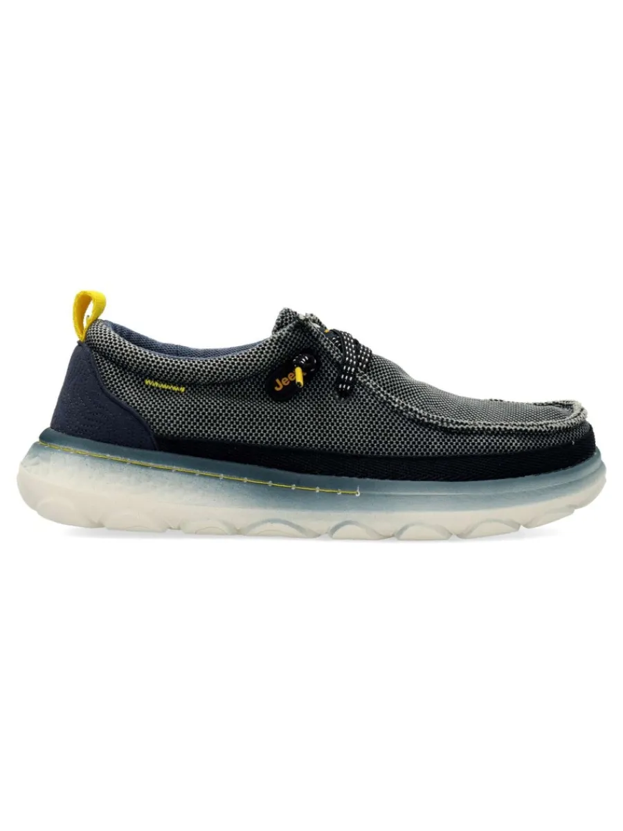 New JEEP Mocasín wallabee lona casual hombre