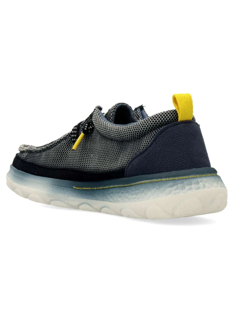 New JEEP Mocasín wallabee lona casual hombre