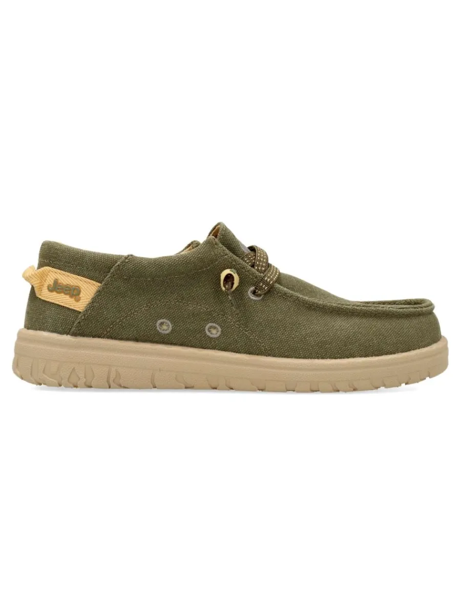 New JEEP Zapato casual wallabee textil transpirable