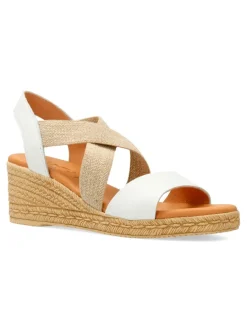 Outlet KAOLA Sandalia cuña efecto esparto confort mujer