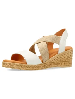 Outlet KAOLA Sandalia cuña efecto esparto confort mujer