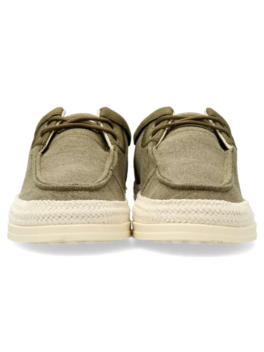 New LOIS Zapatilla lona wallabee ligera y flexible