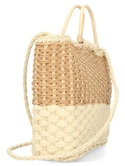 Hot LUCKY Bolso capazo rafia mujer
