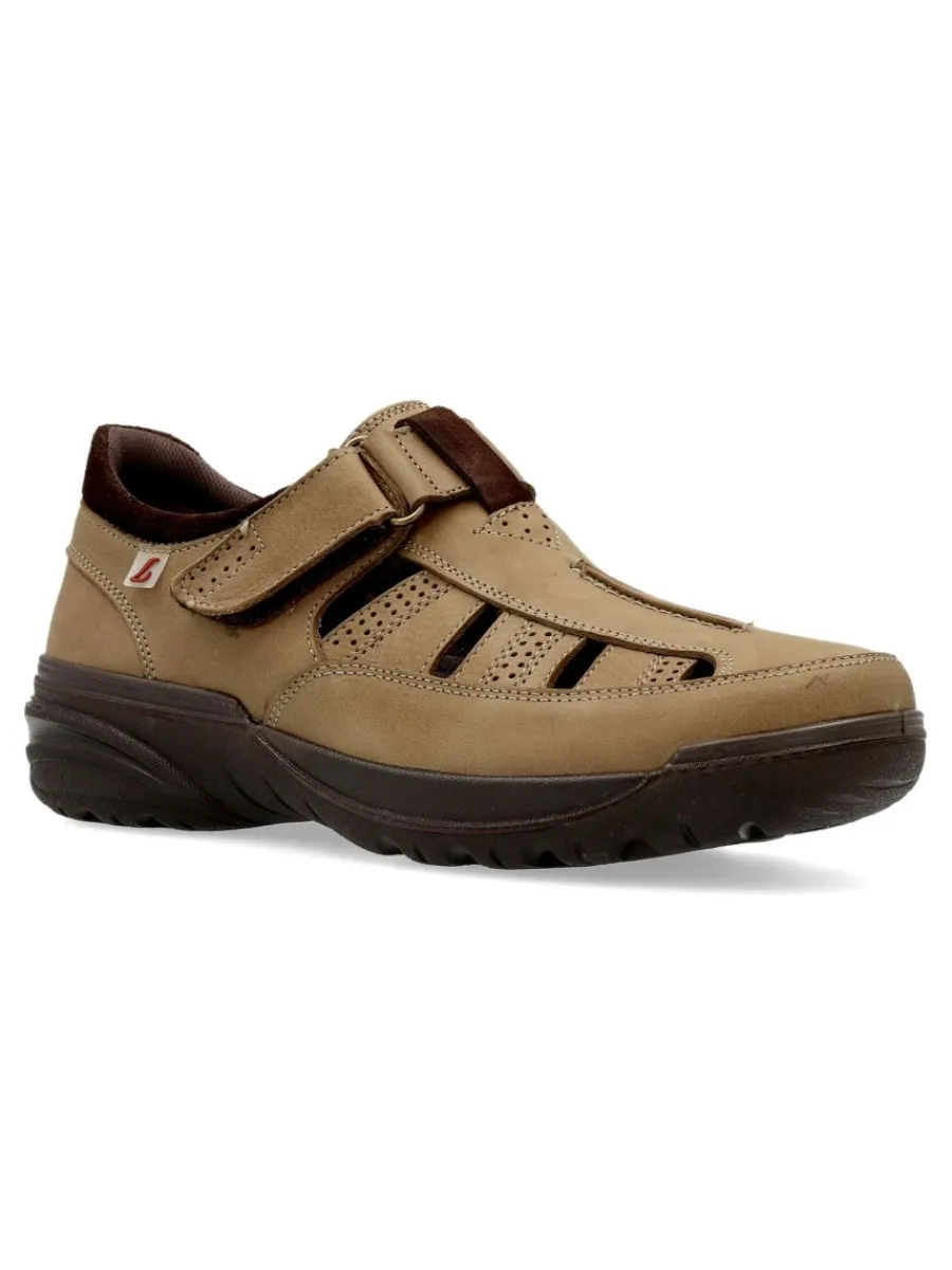 Online LUISETTI Sandalia cerrada piel confort hombre
