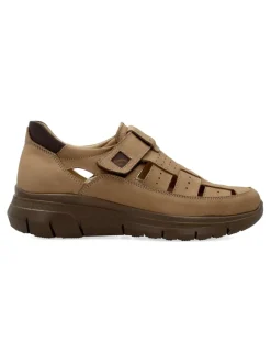 Hot LUISETTI Sandalia confort piel graso hombre