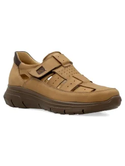 Hot LUISETTI Sandalia confort piel graso hombre