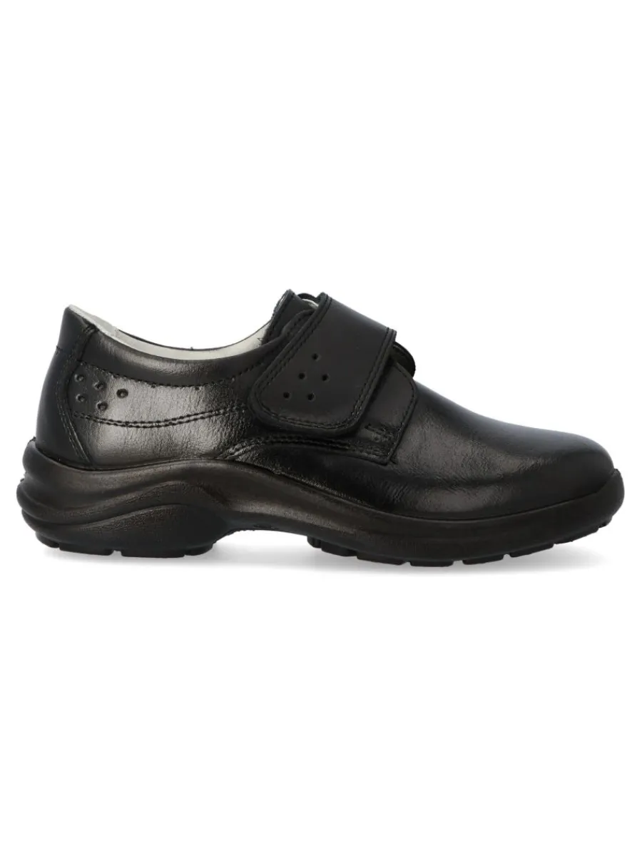 Clearance LUISETTI Zueco de trabajo anatómico velcro LUI 0026 NEGRO