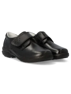 Clearance LUISETTI Zueco de trabajo anatómico velcro LUI 0026 NEGRO