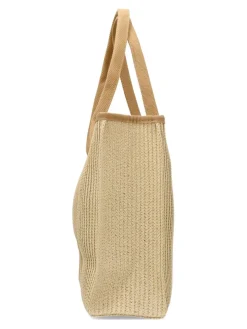 Hot MAC & NOA Bolso de hombro rafia beige mujer