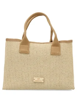 Online MAC & NOA Bolso de mano y bandolera rafia tostado