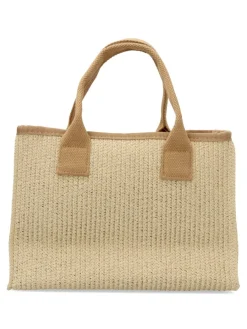 Online MAC & NOA Bolso de mano y bandolera rafia tostado
