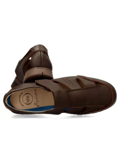 Hot MAC Sandalia cerrada piel confort hombre