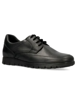 Hot MAC Zapato de vestir blucher piel napa negra