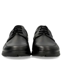 Hot MAC Zapato de vestir blucher piel napa negra