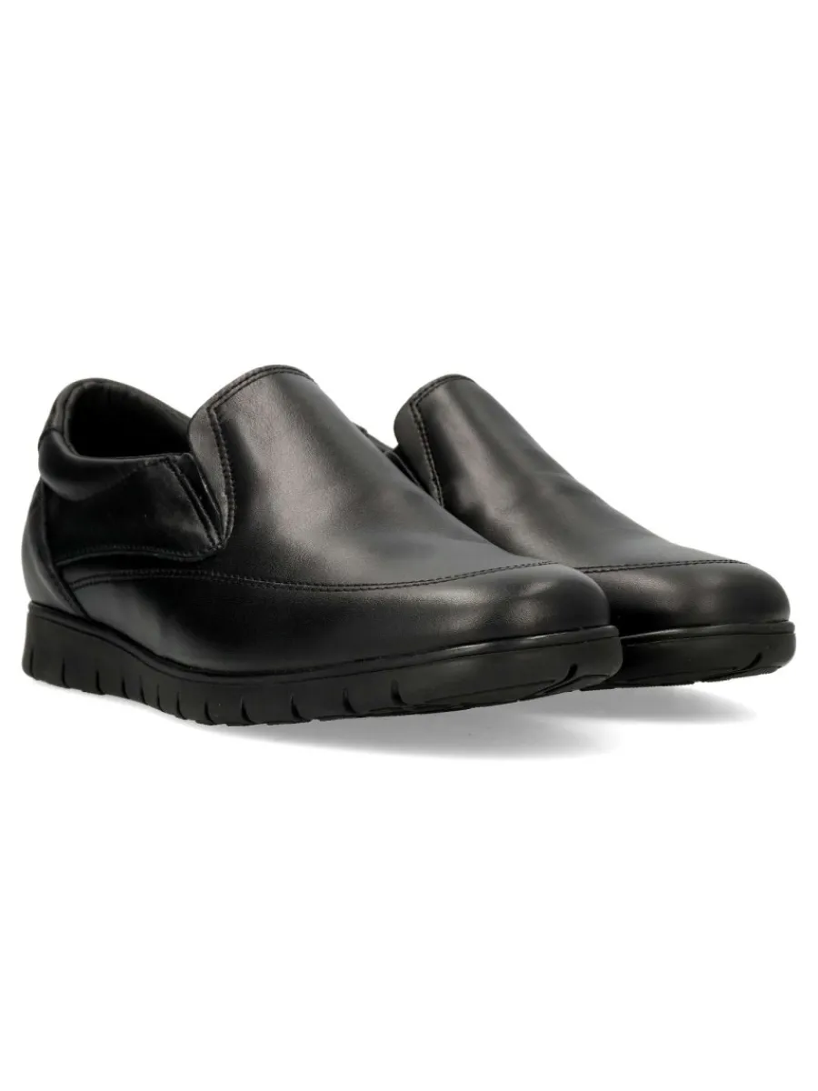 Sale MAC Zapato mocasín piel confort napa negro