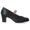 Discount MALACA Zapato baile flamenca profesional MAL 10 NEGRO