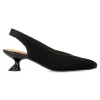 Hot MISS ELASTIC Zapato salón textil elástico negro