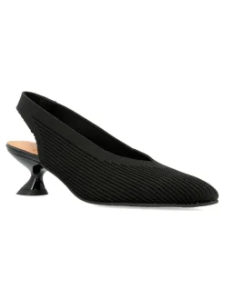 Hot MISS ELASTIC Zapato salón textil elástico negro
