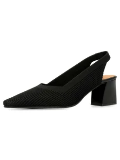 Outlet MISS ELASTIC Zapato salón textil elástico confor
