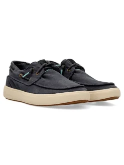 Fashion NATURAL WORLD Náutico lona casual marino hombre