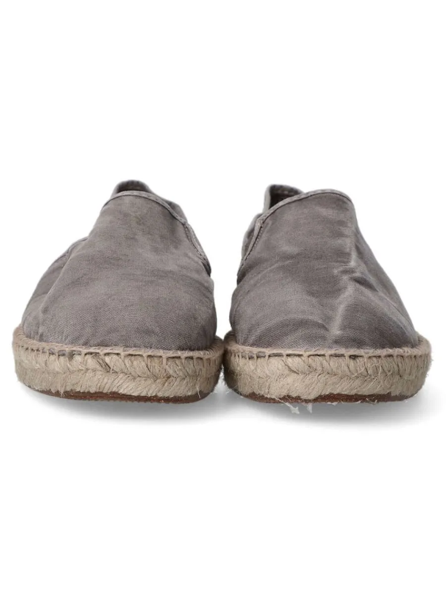 Hot NATURAL WORLD Zapatilla alpargata hombre WOR 325E GRIS