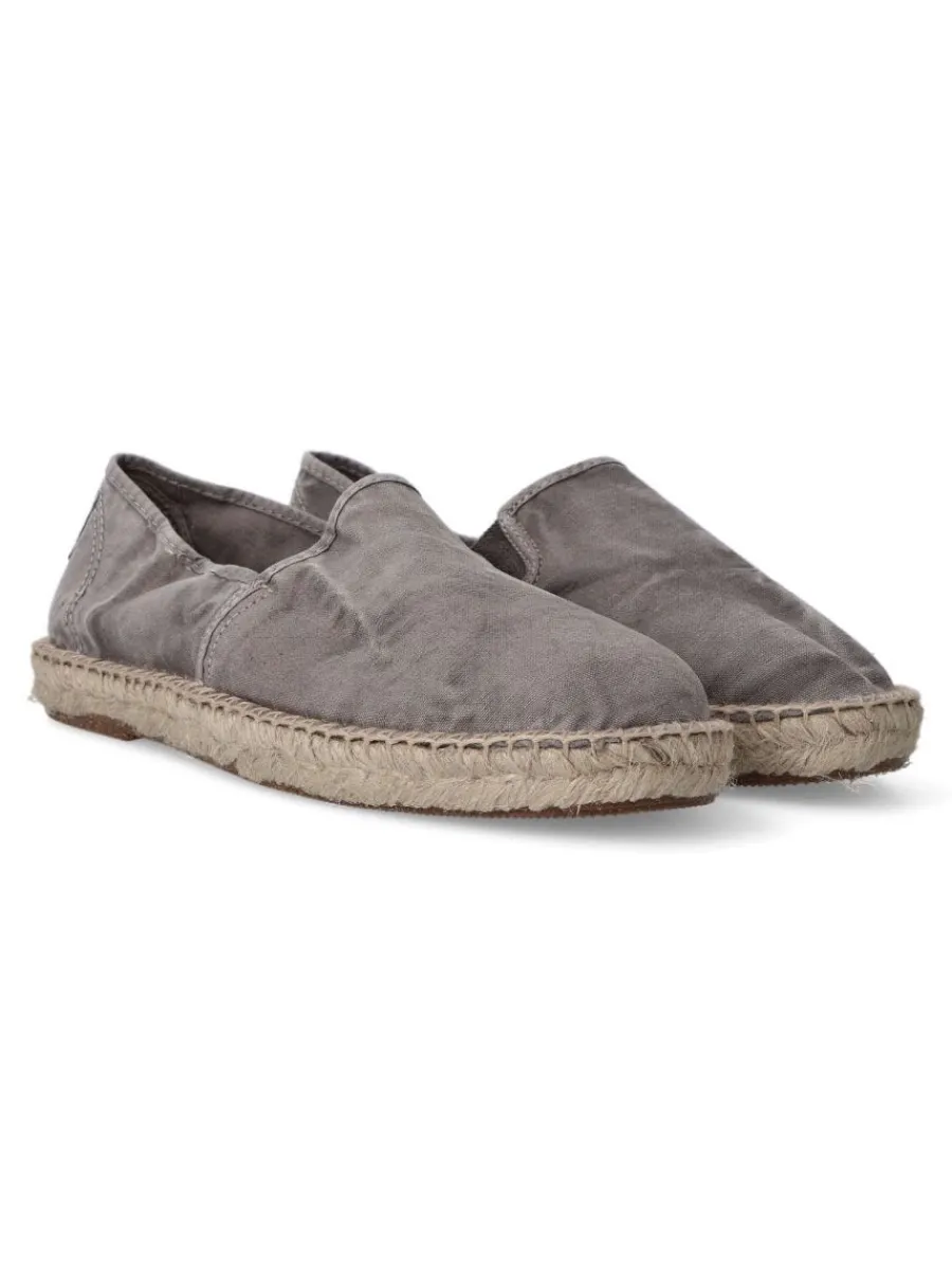 Hot NATURAL WORLD Zapatilla alpargata hombre WOR 325E GRIS