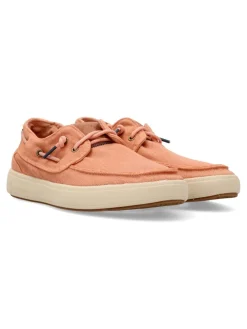 Discount NATURAL WORLD Zapato náutico lona casual hombre