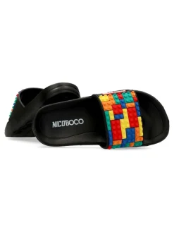 Discount NICOBOCO Chancla de playa piscina Lego