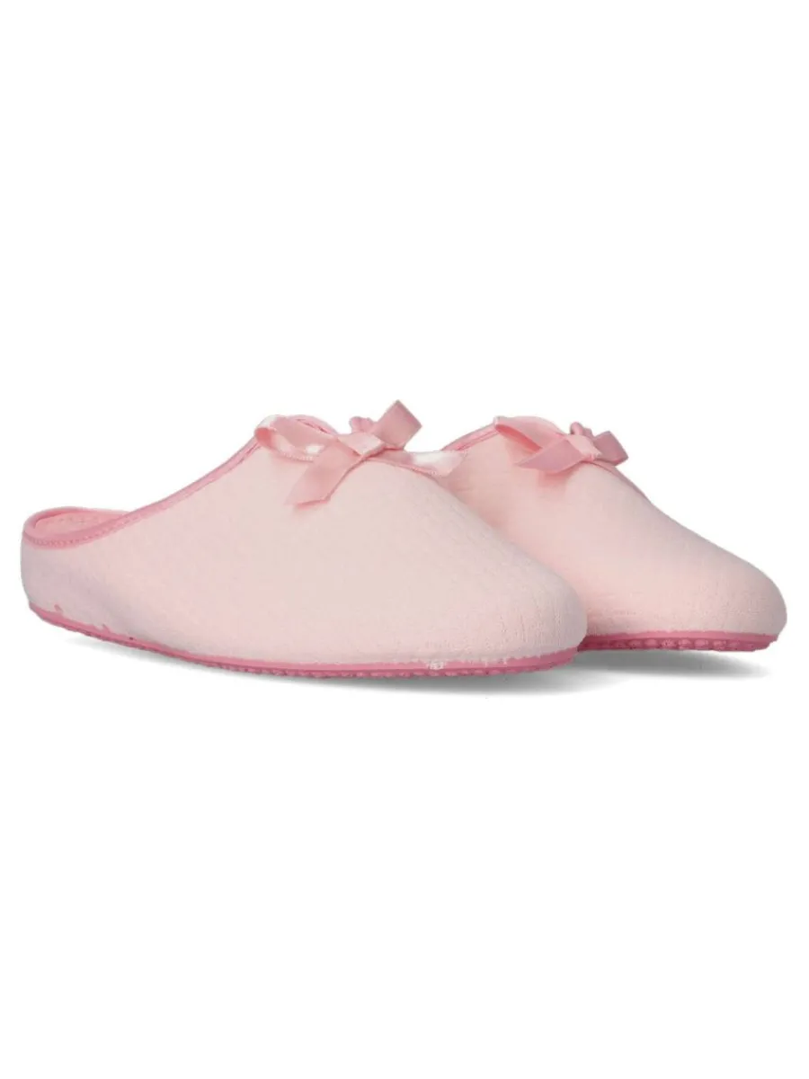 New NORTEÑAS Zapatilla de casa confort lazo mujer