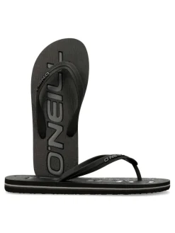 Discount ONEILL Chanclas de playa negras Profile Logo