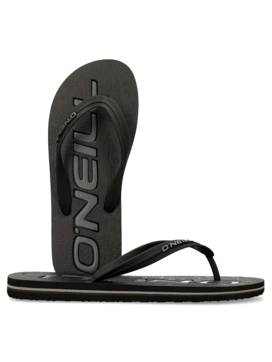 Discount ONEILL Chanclas de playa negras Profile Logo