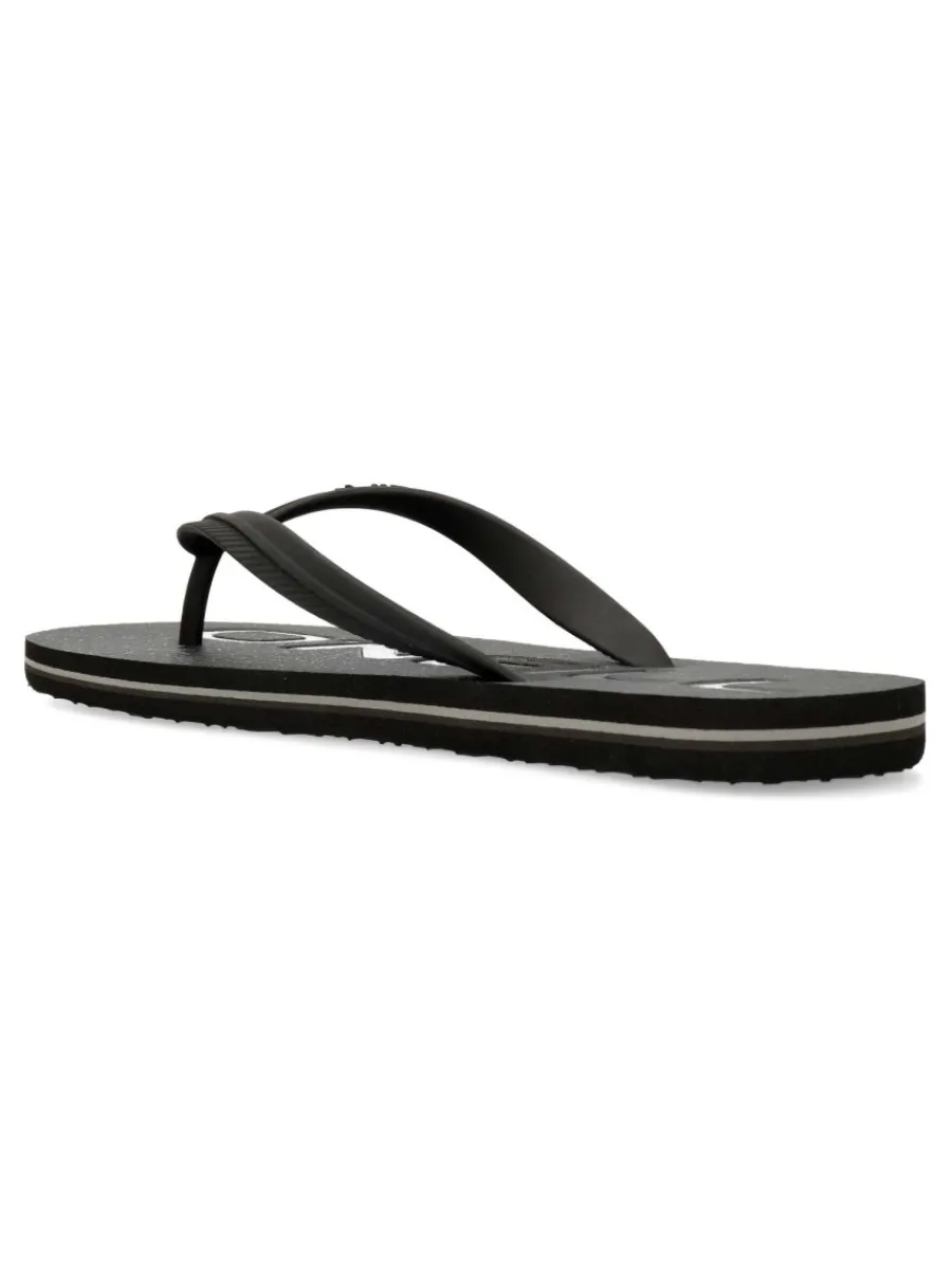 Discount ONEILL Chanclas de playa negras Profile Logo