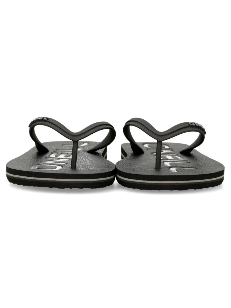 Discount ONEILL Chanclas de playa negras Profile Logo