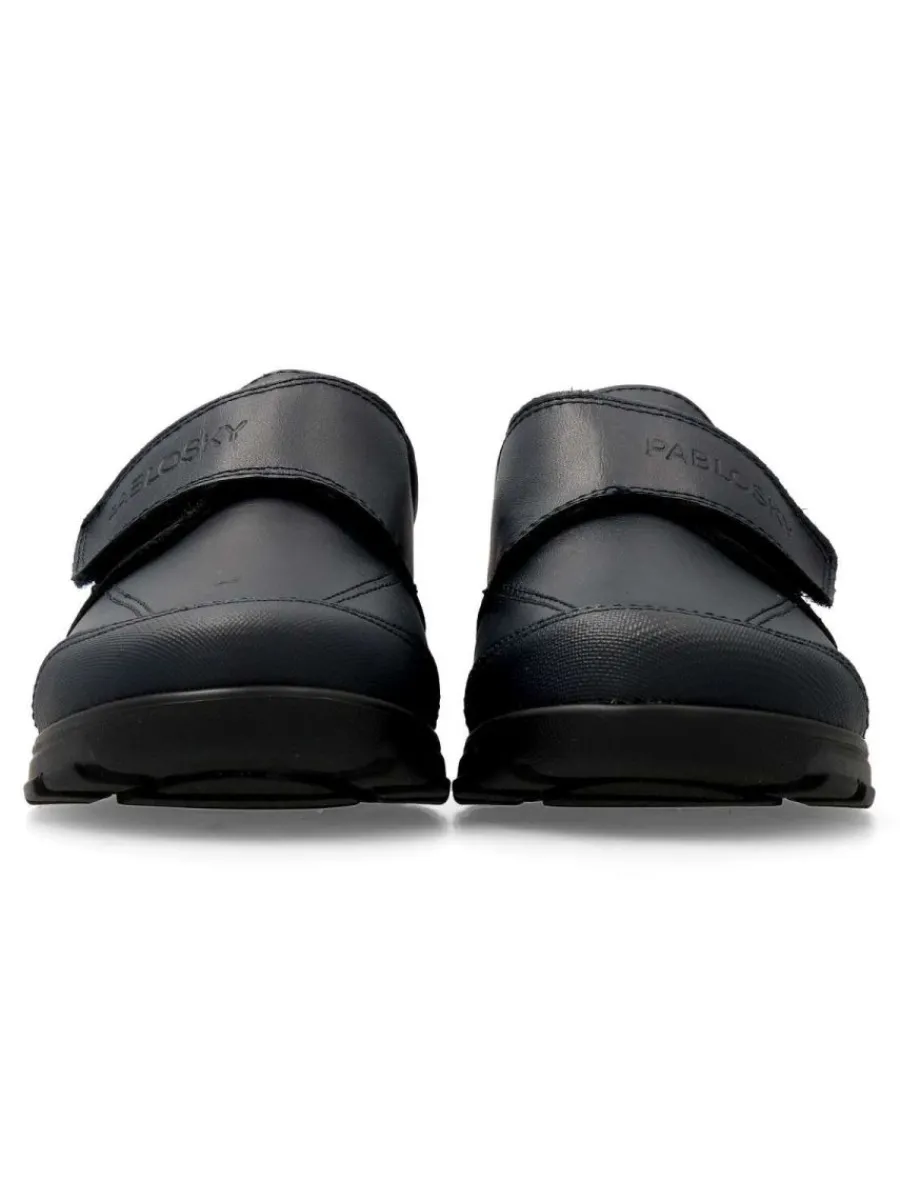 Sale PABLOSKY Colegiales de piel confort velcro