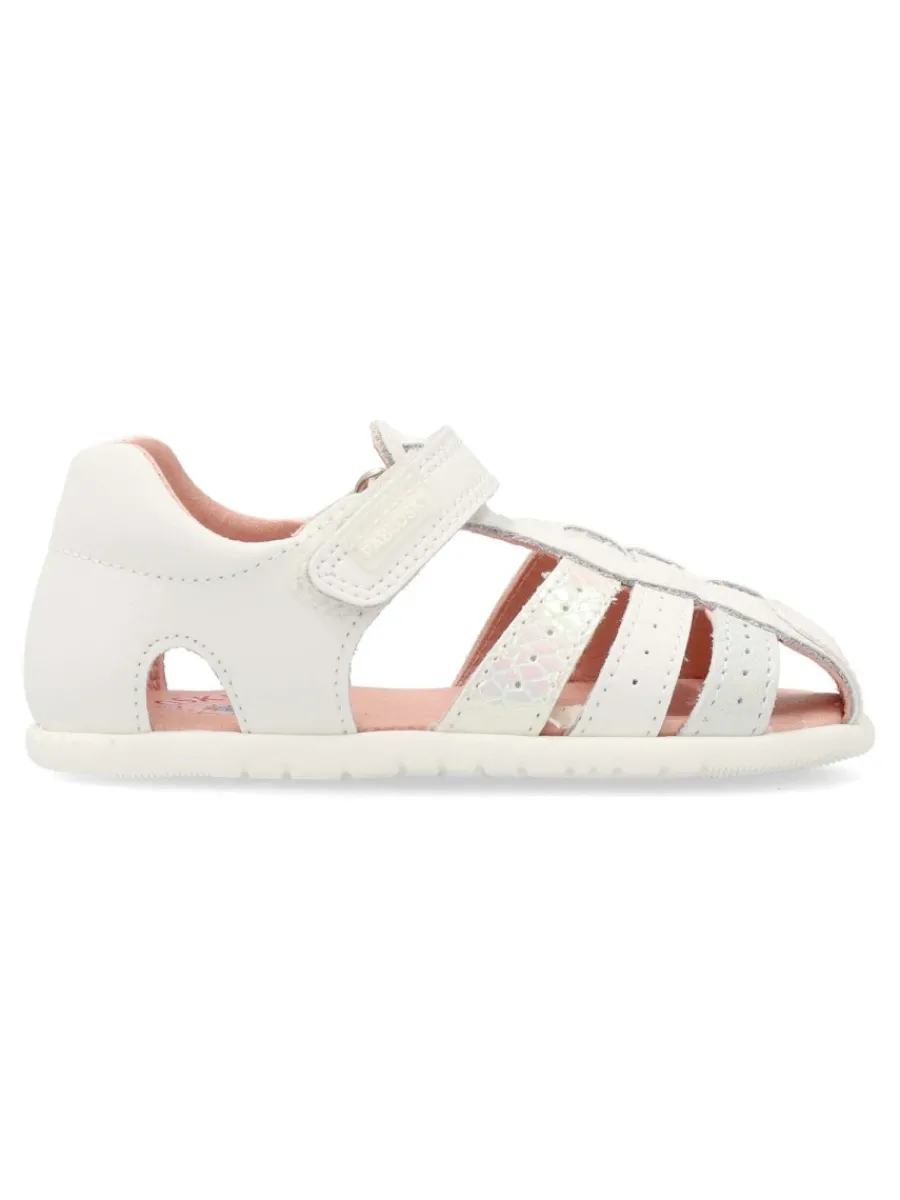 Fashion PABLOSKY Sandalia barefoot cerrada piel confort niña