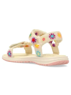 Discount PABLOSKY Sandalia casual crochet beige niña