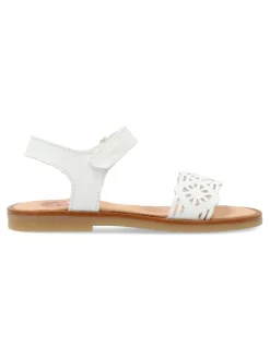 Sale PABLOSKY Sandalia de vestir piel troquelada blanca
